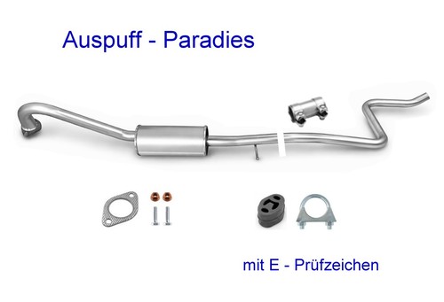 Mittelschalldämpfer für ford - mittelschalldämpfer,