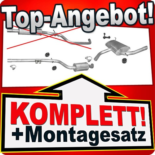 Auspuff für seat leon - für,