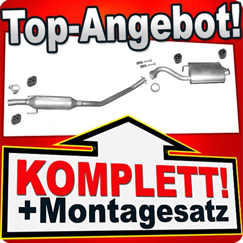Auspuff für toyota corolla - auspuff,