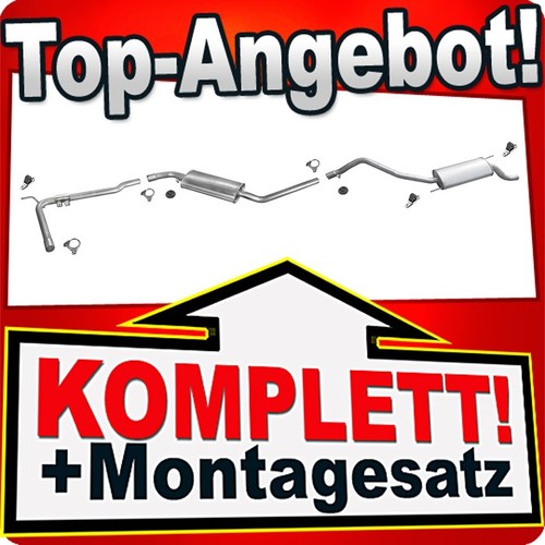 Auspuff für transporter - t4,