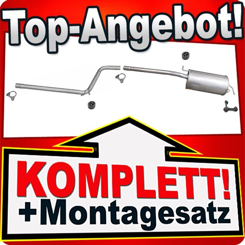 Auspuff für caddy iii 2 - für, vw