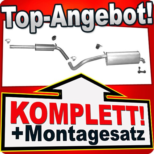 Auspuff für skoda fabia - auspuff,
