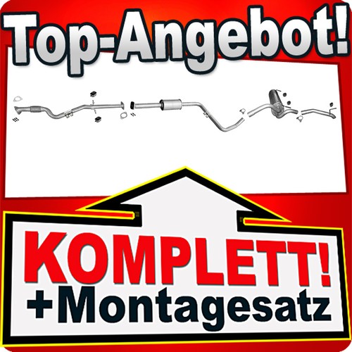 Auspuff für opel - opel, zafira