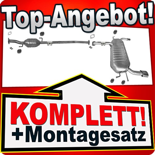 Auspuff für kia sportage - für, ii