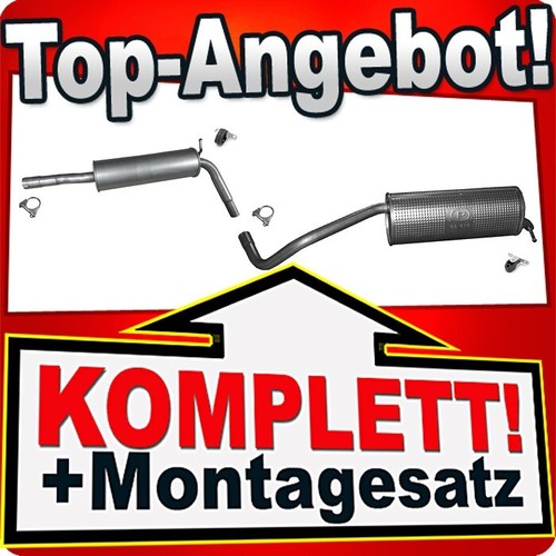 Auspuff für skoda fabia - für,
