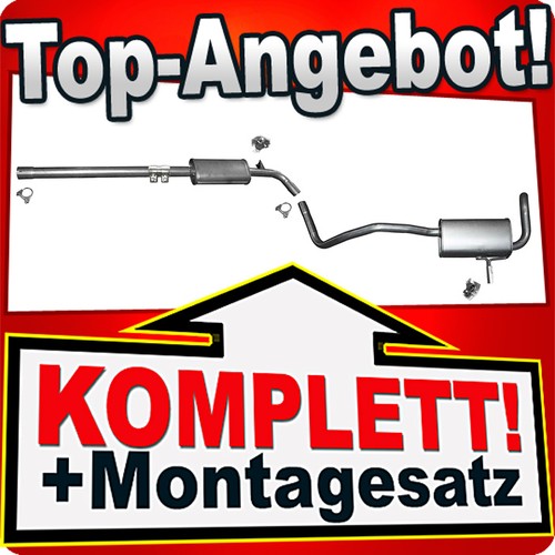 Auspuff für renault megane - für,