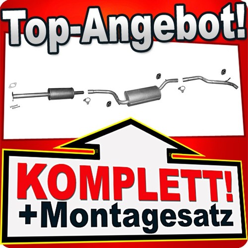 Auspuff für ford max ii - auspuff, c-max