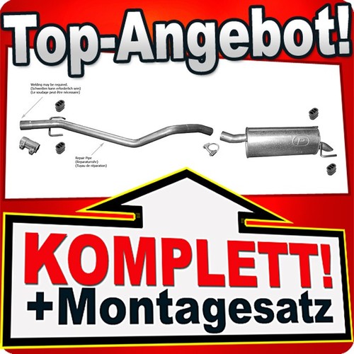 Auspuff für opel astra - für,