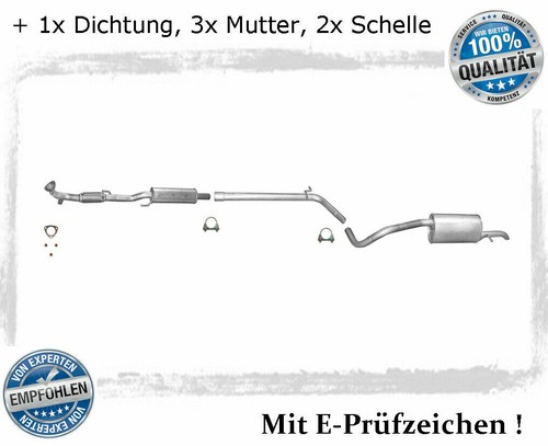 Auspuffanlage für fox - für, 1.2