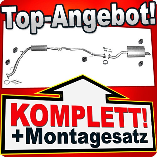 Auspuff für honda jazz 2 - für,