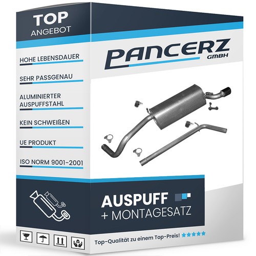 Auspuffanlage für polo - für,