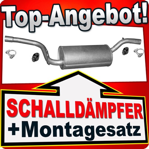 Mittelschalldämpfer ford - mittelschalldämpfer,