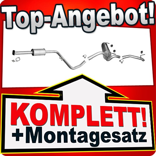 Auspuff für opel - auspuff,