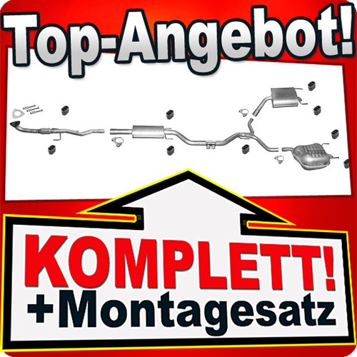 Auspuff für opel vectra - für,