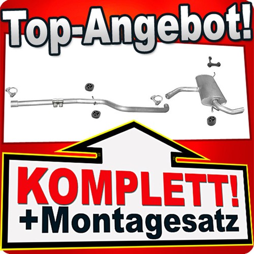 Auspuff für seat leon - auspuff,