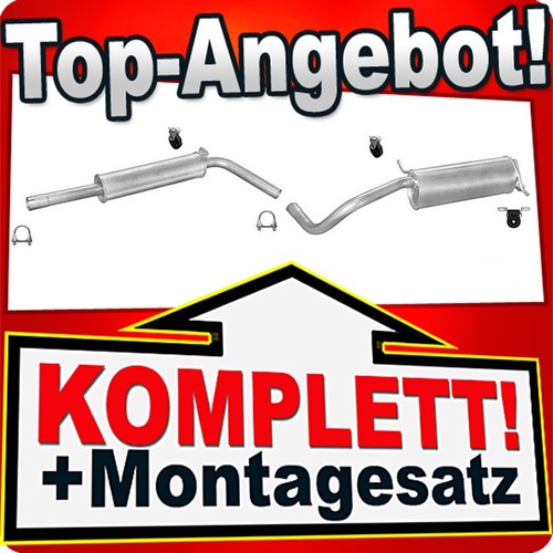 Auspuff für polo 1 - polo, (9n)