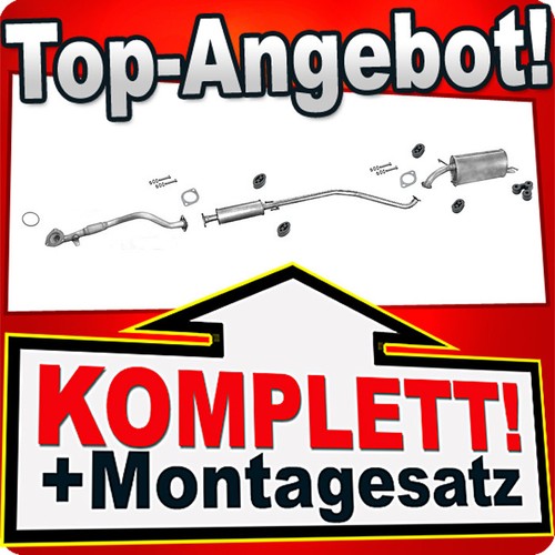 Auspuff für chevrolet daewoo - für,