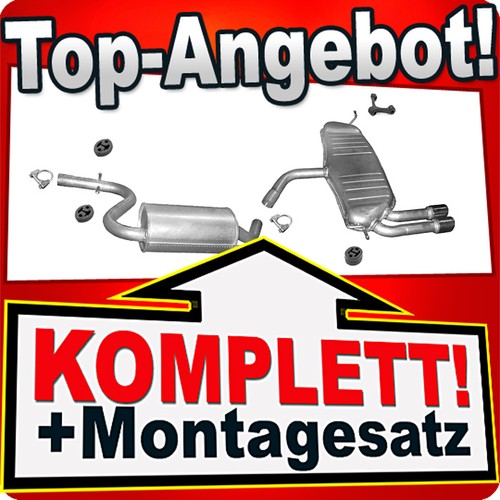 Auspuff für audi sportback - audi, a3