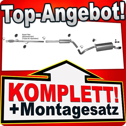 Auspuff für polo - für,