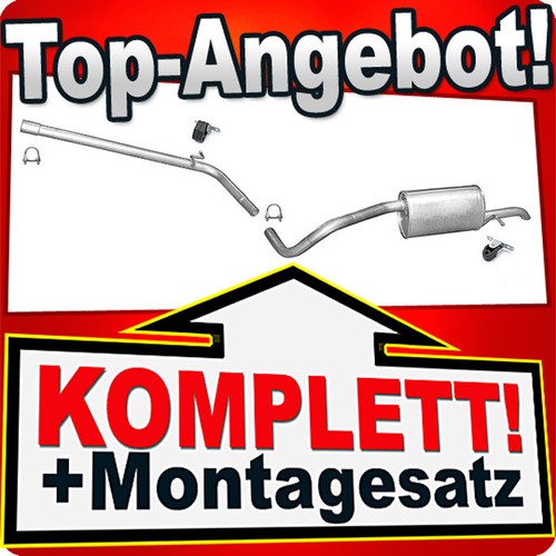 Auspuff für polo - vw,