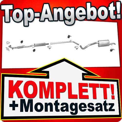 Auspuff für seat ibiza - auspuff,