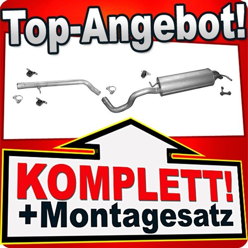 Auspuff für golf new - golf, &