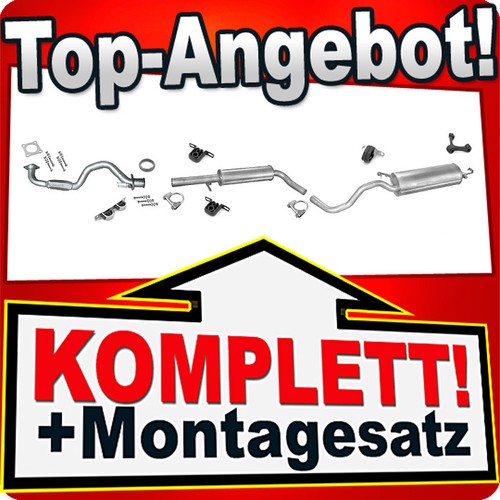 Auspuff für seat - für, (1m1)