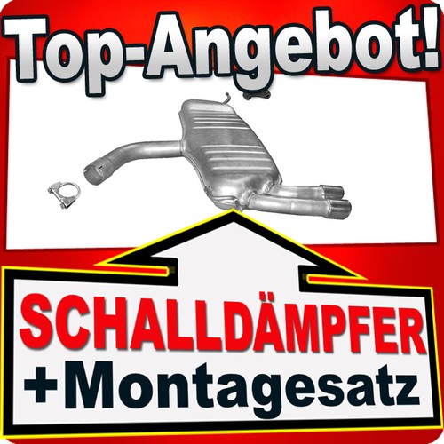 Endschalldämpfer für audi - endschalldämpfer,
