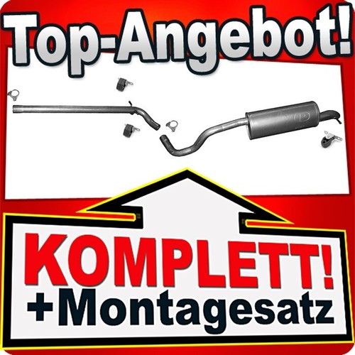 Auspuff für seat - für, iv