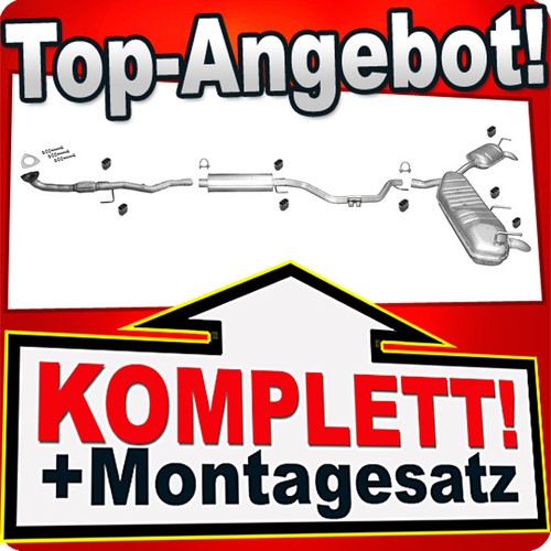 Auspuff für opel - für, c