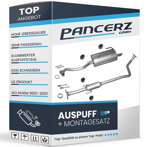 Auspuff für nissan micra - auspuff,