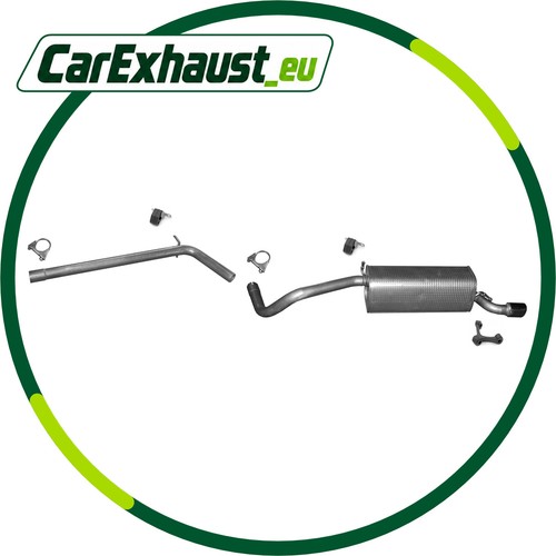 Auspuffanlage für polo - vw,