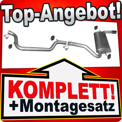 Auspuff für ford focus - ford, iii