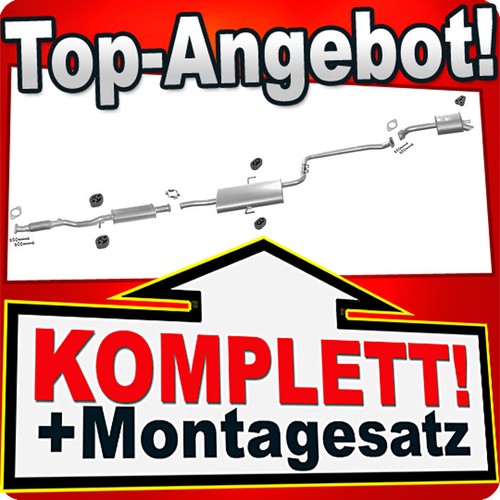 Auspuff für hyundai matrix - auspuff,