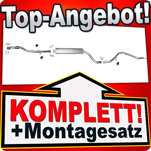 Auspuff für opel insignia 0 - auspuff,