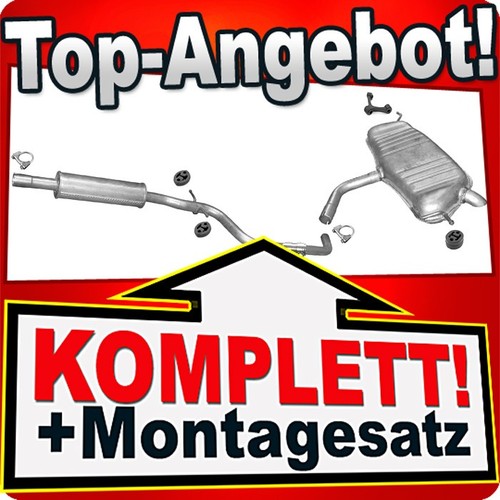 Auspuff für golf - für,