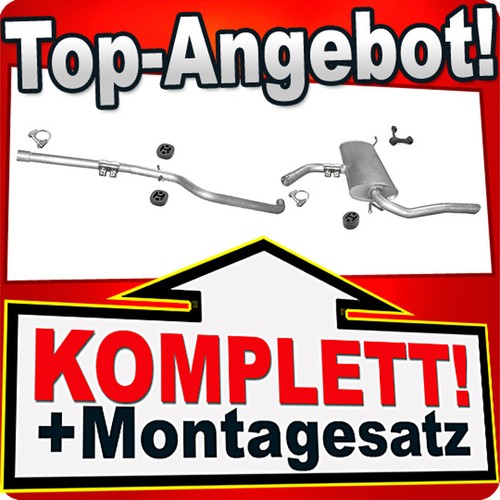 Auspuff für seat altea - für,